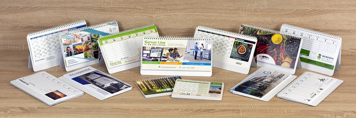 Asztali naptár kollekció