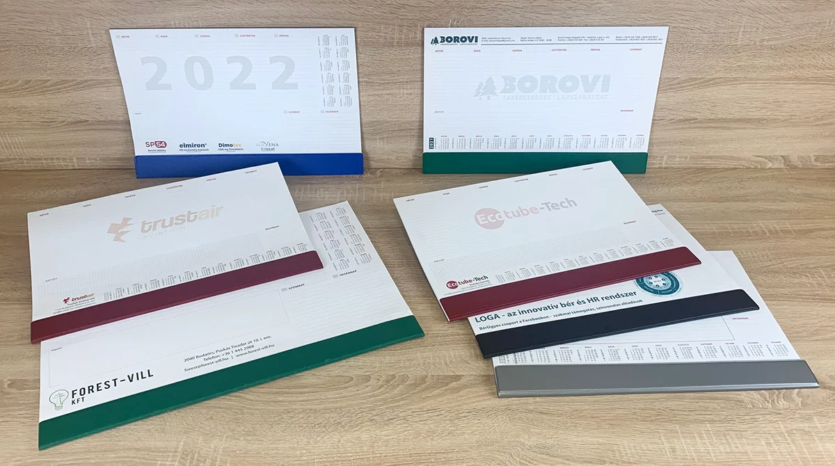 könyöklőnaptár kollekció