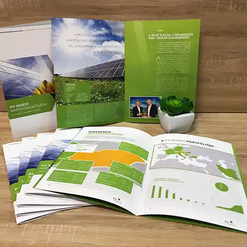 prospektus, brosúra minták