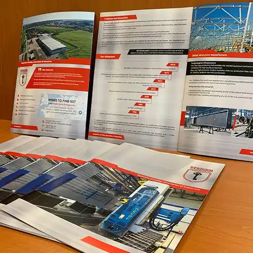 prospektus, brosúra minták