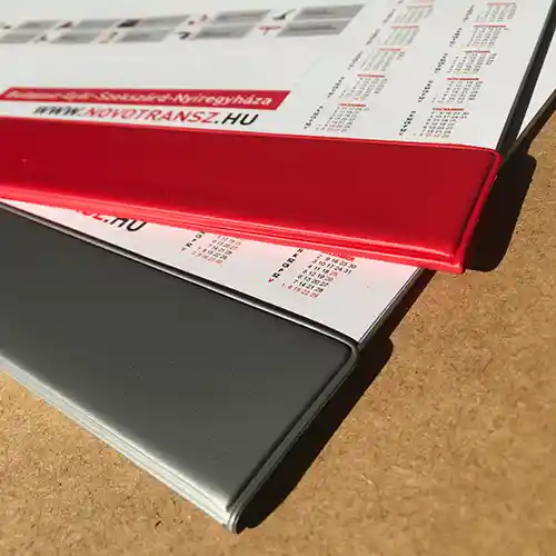 asztali könyöklő naptár minta