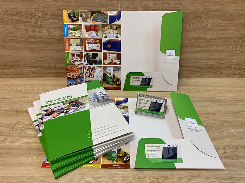 céges dosszié, mappa