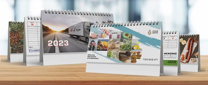 Céges asztali naptár készítés