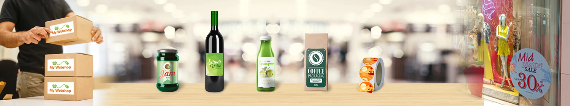 Egyedi matrica és címke nyomtatás, tervezés, készítés