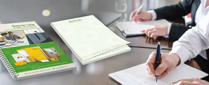 Jegyzettömb nyomtatás, jegyzetfüzet készítés, tervezés